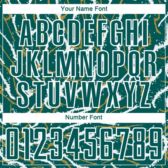 Custom Midnight Green White Curved And Wavy Lines Sublimation Soccer Uniform Jersey Custom Midnight Green White Curved And Wavy Lines Sublimation Soccer Uniform Jersey